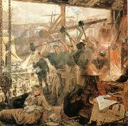 William Bell Scott Iron and Coal painting